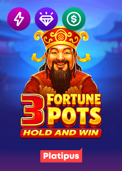 3 Fortune Pots Hold And Win