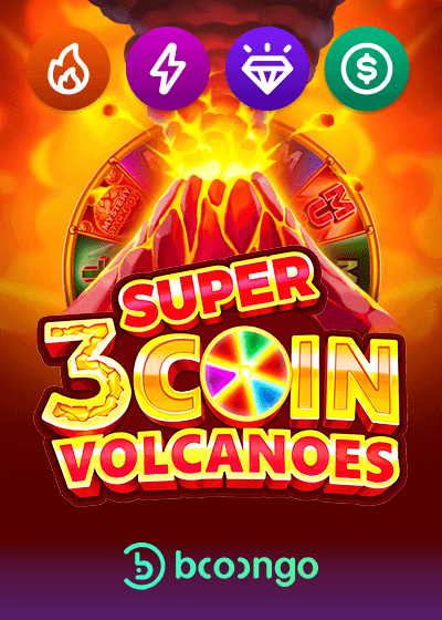 3 Super Coin Volcanoes