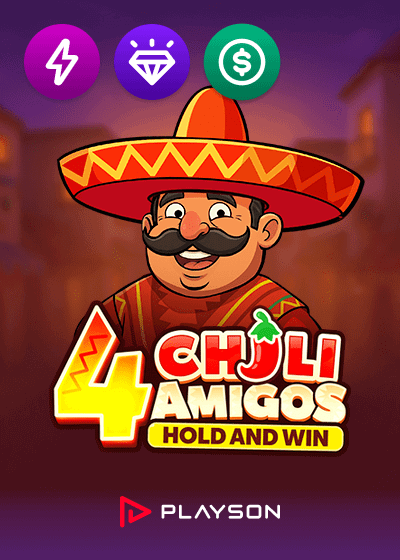 4 Chili Amigos Hold and Win