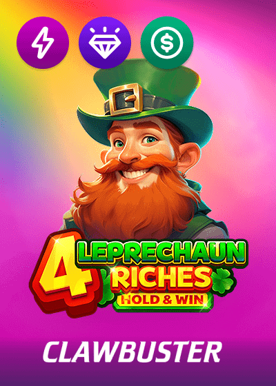 4 LEPRECHAUN RICHES HOLD WIN