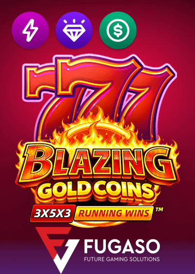 Blazing Gold Coins RUNNING WINS